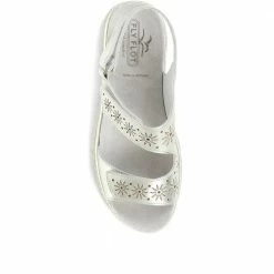 Fly Flot Adjustable Flat Leather Sandals - CAL33003 / 319 505