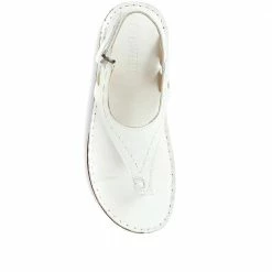 Pavers Leather Toe-Post Sling-Back Sandals - CAY33005 / 319 989