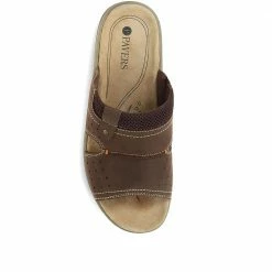 Pavers Men's Leather Mule Sandals - DDIN31023 / 317 728 20 Pavers Men's Leather Mule Sandals - DDIN31023 / 317 728