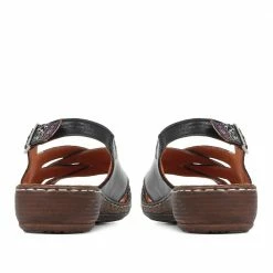 Pavers Wide Fit Leather Slingback Sandals - KAP35005 / 322 112 29 Pavers Wide Fit Leather Slingback Sandals - KAP35005 / 322 112