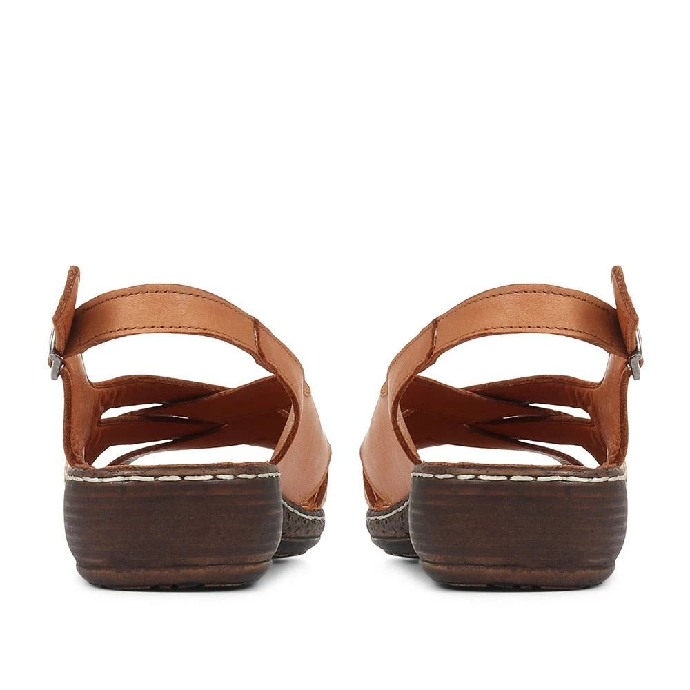 Pavers Wide Fit Leather Slingback Sandals - KAP35005 / 322 112 10 Pavers Wide Fit Leather Slingback Sandals - KAP35005 / 322 112