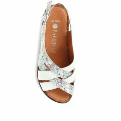 Pavers Wide Fit Leather Slingback Sandals - KAP35005 / 322 112 38 Pavers Wide Fit Leather Slingback Sandals - KAP35005 / 322 112