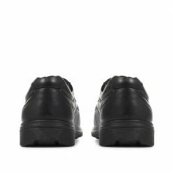 Pavers Wide Fit Leather Lace-Up Shoes - KEM35004 / 322 311