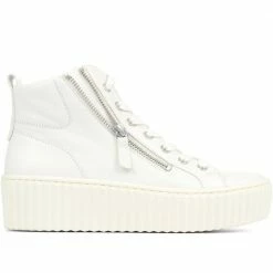 Gabor Chunky Leather High Top Trainers - GAB35535 / 322 391