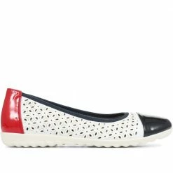 Pavers Shoes Flat Ballerina Pumps - WBINS35096 / 321 638