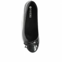 Pavers Shoes Flat Ballerina Pumps - WBINS35108 / 321 642