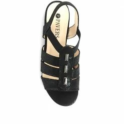 Pavers Block Heeled Sandals - WBINS35148 / 321 831
