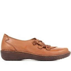 Pavers Wide Fit Leather Slip-On Shoes - DRTMA35009 / 322 101 16 Pavers Wide Fit Leather Slip-On Shoes - DRTMA35009 / 322 101