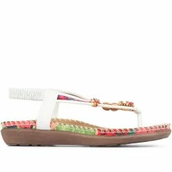 Pavers Embellished Toe Post Sandals - BAIZH35077 / 321 465