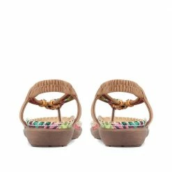 Pavers Embellished Toe Post Sandals - BAIZH35077 / 321 465