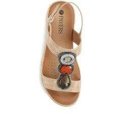Pavers Flat Slingback Sandals - BAIZH35091 / 321 709