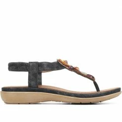 Pavers Embellished Flip Flop Sandals - BAIZH35089 / 321 708