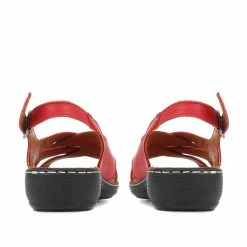 Pavers Wide Fit Leather Slingback Sandals - KAP35005 / 322 112 41 Pavers Wide Fit Leather Slingback Sandals - KAP35005 / 322 112