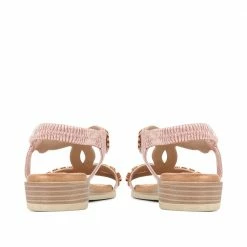 Pavers Flat Embellished Sandals - BAIZH35029 / 321 553