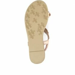 Pavers Flat Embellished Sandals - BAIZH35029 / 321 553
