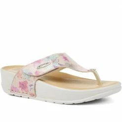 Fly Flot Toe-Post Wedge Sandals - FLY35095 / 321 540