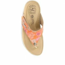 Fly Flot Toe-Post Wedge Sandals - FLY35095 / 321 540