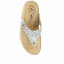 Fly Flot Leather Toe-Post Sandals - FLY35113 / 322 016