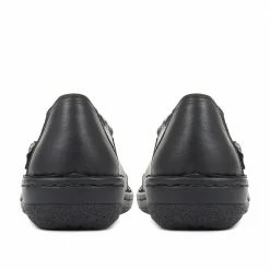 Pavers Wide Fit Leather Mary Jane Shoes - DRTMA35005 / 322 100