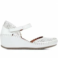 Pavers Leather Wedge Sandals - METIN33015 / 319 980 21 Pavers Leather Wedge Sandals - METIN33015 / 319 980