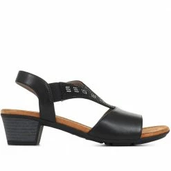 Pavers Heeled Slingback Sandals - WOIL35017 / 321 686