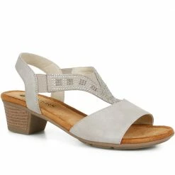 Pavers Heeled Slingback Sandals - WOIL35017 / 321 686