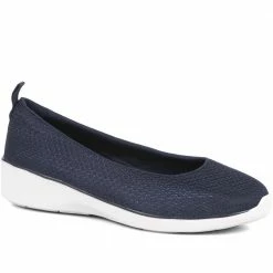 Pavers Wide Fit Slip-On Trainers - BRK35067 / 321 929