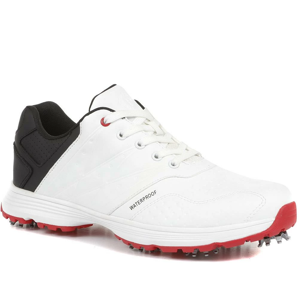 Pavers Wide Fit Waterproof Golf Trainers - SUNT35013 / 321 648 1 Pavers Wide Fit Waterproof Golf Trainers - SUNT35013 / 321 648