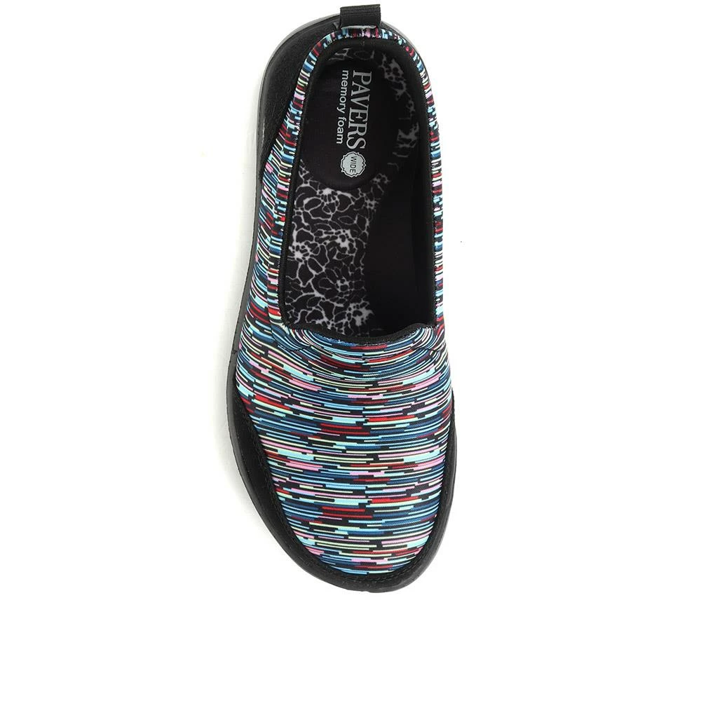 Pavers Wide Fit Slip-On Trainer Pumps - BRK33049 / 320 627 23 Pavers Wide Fit Slip-On Trainer Pumps - BRK33049 / 320 627