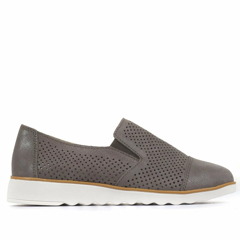 Pavers Wide Fit Metallic Leather Slip-On - BRK29016 / 315 064 / 315 064 Shoes 11 Pavers Wide Fit Metallic Leather Slip-On - BRK29016 / 315 064 / 315 064 Shoes