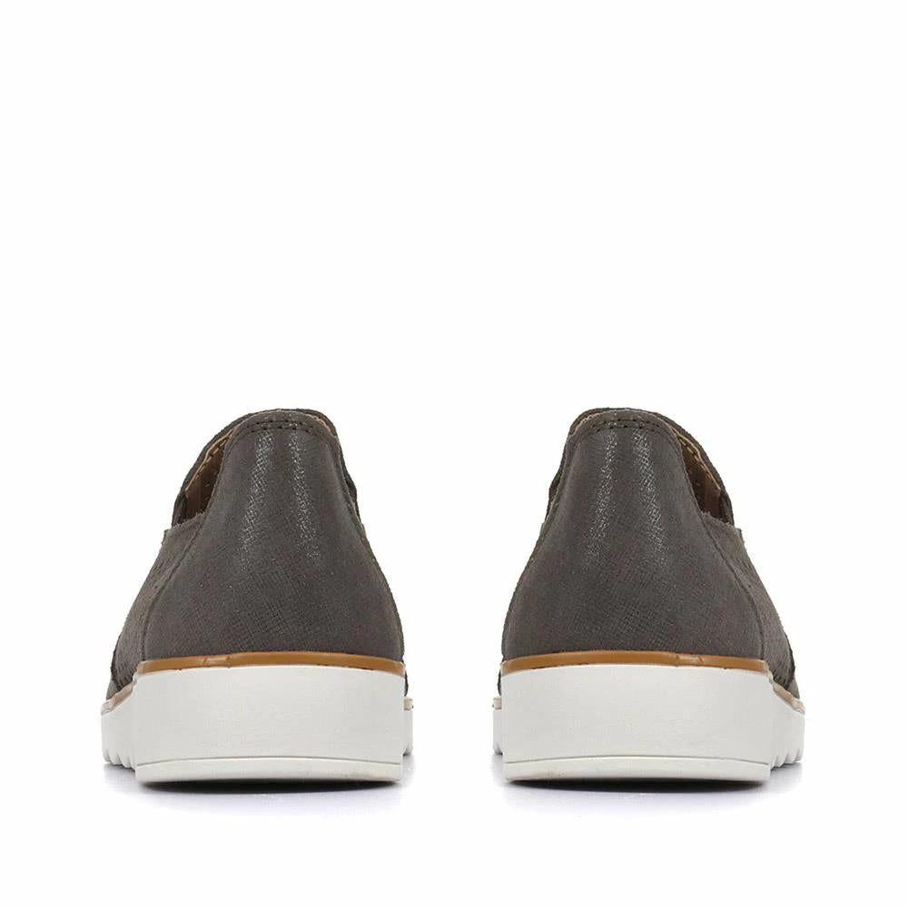 Pavers Wide Fit Metallic Leather Slip-On - BRK29016 / 315 064 / 315 064 Shoes 12 Pavers Wide Fit Metallic Leather Slip-On - BRK29016 / 315 064 / 315 064 Shoes