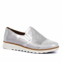 Pavers Wide Fit Metallic Leather Slip-On - BRK29016 / 315 064 / 315 064 Shoes 50 Pavers Wide Fit Metallic Leather Slip-On - BRK29016 / 315 064 / 315 064 Shoes