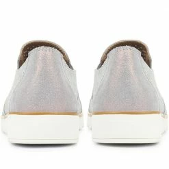 Pavers Wide Fit Metallic Leather Slip-On - BRK29016 / 315 064 / 315 064 Shoes 73 Pavers Wide Fit Metallic Leather Slip-On - BRK29016 / 315 064 / 315 064 Shoes
