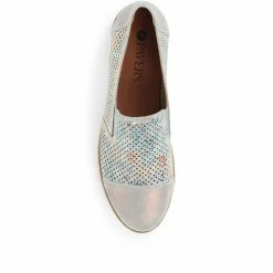 Pavers Wide Fit Metallic Leather Slip-On - BRK29016 / 315 064 / 315 064 Shoes 75 Pavers Wide Fit Metallic Leather Slip-On - BRK29016 / 315 064 / 315 064 Shoes