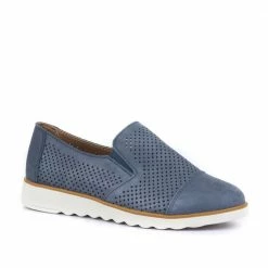 Pavers Wide Fit Metallic Leather Slip-On - BRK29016 / 315 064 / 315 064 Shoes 52 Pavers Wide Fit Metallic Leather Slip-On - BRK29016 / 315 064 / 315 064 Shoes