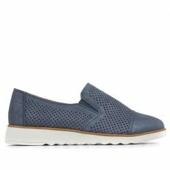 Pavers Wide Fit Metallic Leather Slip-On - BRK29016 / 315 064 / 315 064 Shoes 76 Pavers Wide Fit Metallic Leather Slip-On - BRK29016 / 315 064 / 315 064 Shoes