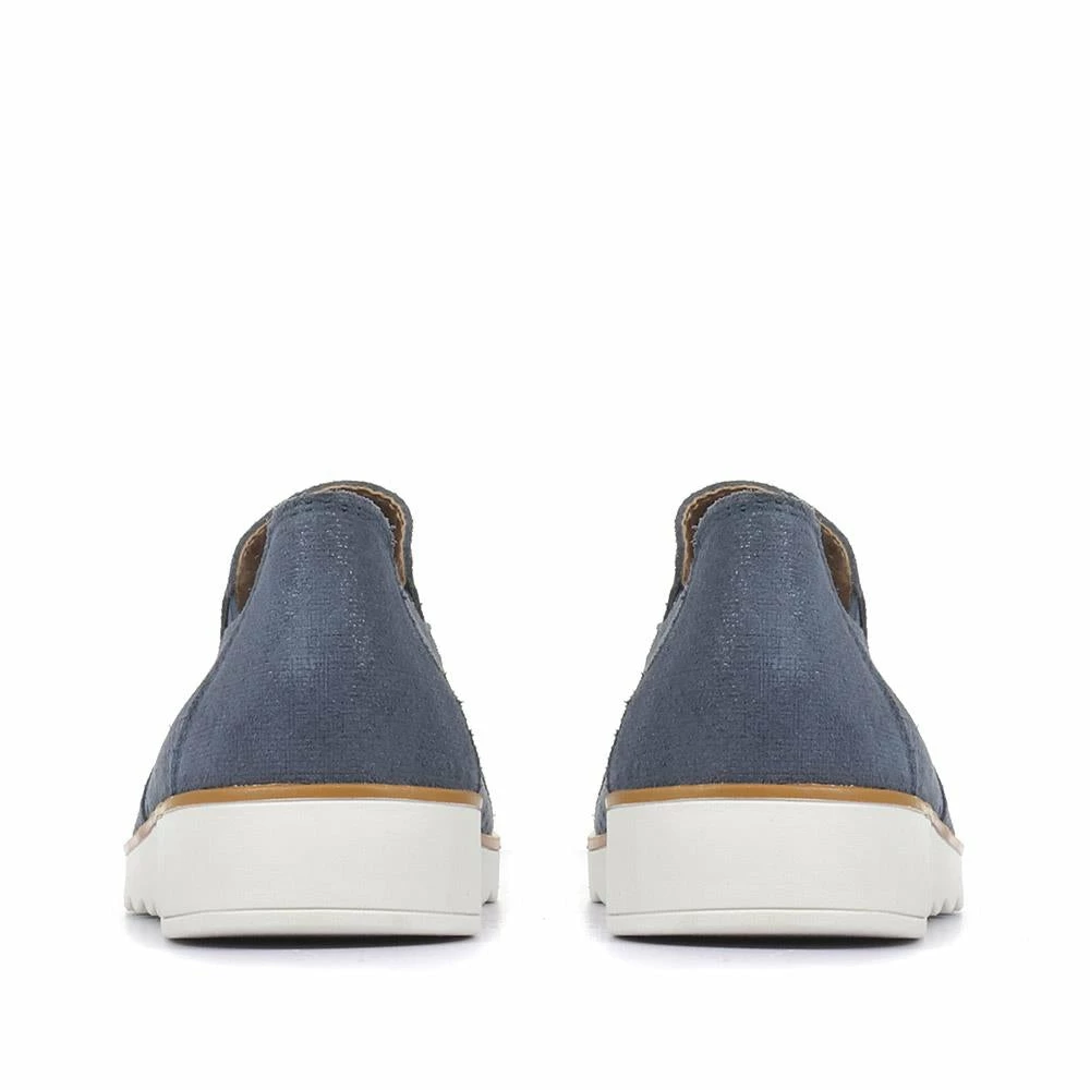 Pavers Wide Fit Metallic Leather Slip-On - BRK29016 / 315 064 / 315 064 Shoes 32 Pavers Wide Fit Metallic Leather Slip-On - BRK29016 / 315 064 / 315 064 Shoes