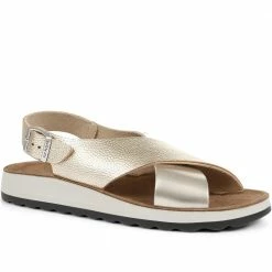 Fly Flot Leather Slingback Sandals - FLY35117 / 322 208