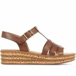 Gabor Axle Leather Platform Sandals - GAB35505 / 321 588