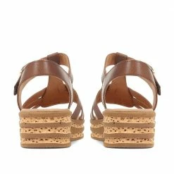 Gabor Axle Leather Platform Sandals - GAB35505 / 321 588