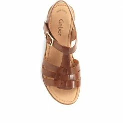 Gabor Axle Leather Platform Sandals - GAB35505 / 321 588
