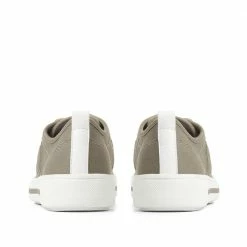 Pavers Wide Fit Lace-Up Eco-Friendly Trainers - JANSP33025 / 319 430