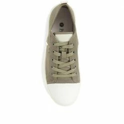 Pavers Ladies Lace-Up Eco-Friendly White Sneakers - JANSP33025 / 319 430 / 319 430 Wide Fit