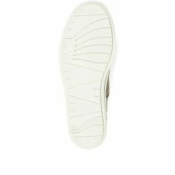 Pavers Ladies Lace-Up Eco-Friendly White Sneakers - JANSP33025 / 319 430 / 319 430 Wide Fit