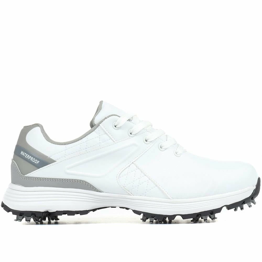 Pavers Wide Fit Waterproof Golf Trainers - SUNT35011 / 321 647 3 Pavers Wide Fit Waterproof Golf Trainers - SUNT35011 / 321 647