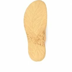 Pavers Leather Mule Wedge Sandals - KARY33005 / 320 022