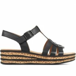 Gabor Axle Leather Platform Sandals - GAB35505 / 321 588 8 Gabor Axle Leather Platform Sandals - GAB35505 / 321 588