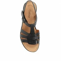 Gabor Axle Leather Platform Sandals - GAB35505 / 321 588 10 Gabor Axle Leather Platform Sandals - GAB35505 / 321 588