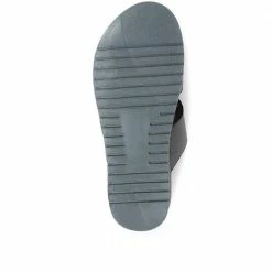 Pavers Slip On-Leather Mule Sandals - MKOC33017 / 320 094