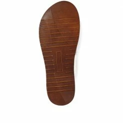 Pavers Slip On-Leather Mule Sandals - MKOC33017 / 320 094